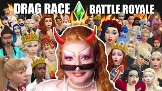 Quelle QUEEN de DRAG RACE FRANCE survivra &agrave; cette BATTLE ROYALE dans les SIMS 4?