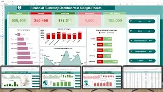 Financial Summary Dashboard in Google Sheets