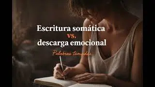 Escritura somática vs. descarga emocional