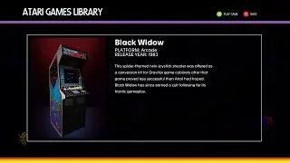 Atari 50: The Anniversary Celebration [Black Widow] | PC | High Score Hunter @ lvlupscore.com