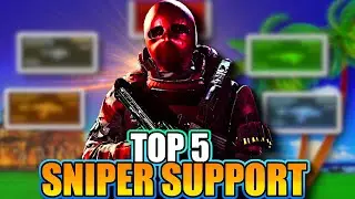 TOP 5 SNIPER SUPPORT ARs for REBIRTH ISLAND!