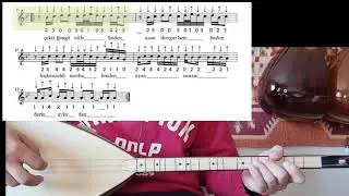 ŞAFAK SÖKTÜ #solfej kısasap bağlama dersi