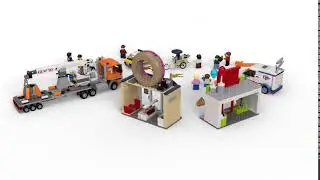 LEGO 60233 Donut shop opening - LEGO City