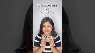What I Ordered Vs What I Got From Meesho 💫🤩 || vlogsofsona || #whatiorderedvswhatigot #meesho