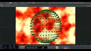 1BA - TouchDesigner: Audio reactive sphere with background