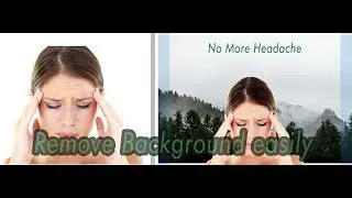 Remove background from complex image : Simple method