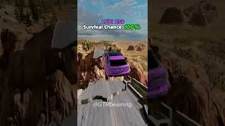 Which car can successfully complete the challenge!#usa #beamngdrive #games #shorts