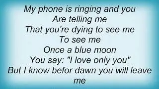 Arabesque - Once A Blue Moon Lyrics