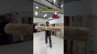 Carpet at wholesale price at Namma Bengaluru | Carpet Market Bangalore #viral #bangalore #kannada