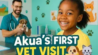|| Akua&rsquo;s First Vet Visit 🐶 | A Day at Safari Care Center! ||