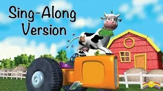 Black and White Cow | Songs for Kids | Rainbows and Sunshine