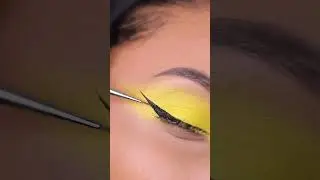 Easy Yellow Eyeshadow Look 💛✨