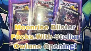 Moonrise Blister Packs With Stellar Owlune Opening! | Elestrals
