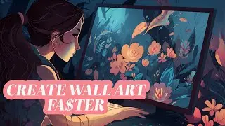 Create Wall Art Faster, Etsy Sellers Make More $ales | Data Merge Adobe Illustrator