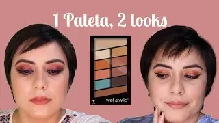 1 Paleta, 2 looks | Tutorial Not a Basic Peach Wet n' Wild