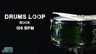FREE DRUMS LOOP - Rock - 106 BPM 🥁
