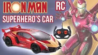 RC Superhero&rsquo;s Car - Racing Captain America car and Ironman&rsquo;s Car