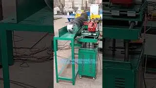 Continuous Spiral Flight Cold Rolling Forming Machine #continuousaugermachine #augermachine #machine