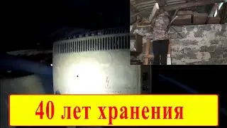 Нашел на чердаке ламповый телевизор