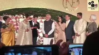 PM Modi in Priyanka Chopra - Nick Jonas Delhi Reception.