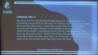 Sacrificial Friendship - I Samuel 20:12-17