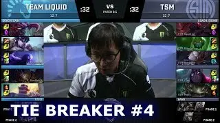Team Liquid vs TSM - Tie Breaker #4 | S8 NA LCS Spring 2018 | TL vs TSM W9D2 Tie