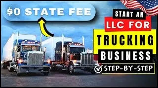 LLC for Trucking Business in USA | How to Start a Trucking Company in 2025 | Box Truck, Dispatching