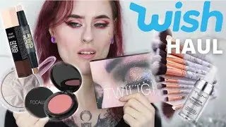 WISH MAKEUP HAUL | TESTING MAKEUP FROM WISH
