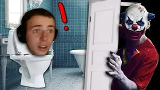 Clowns haunt you in this INFINITE BATHROOM