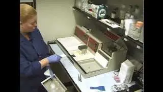 Tissue-Tek Embedding Center Cleaning