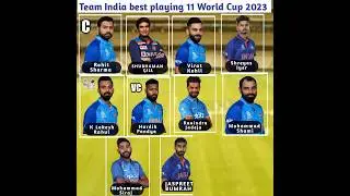 Team India ODI World Cup 2023 Best PLAYING 11 By Sports Wala #odi #worldcup #odiworldcup2023 #india