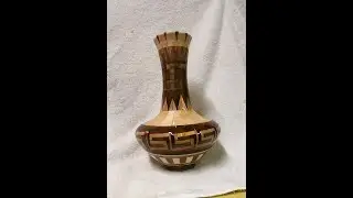 My first Greek Key feature ring segmented European Decanter