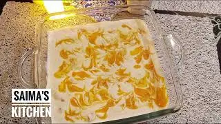 Mango Dessert Recipe By Saima's Kitchen | Special Mango Delight Recipe | Quick And Easy |