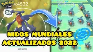 NIDOS DE POKEMON GO ACTUALIZADOS 2022!!! EN 1 MINUTO!!