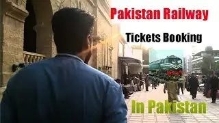 How to book train ticket online | Karachi cantt train station | Vlog # 05 - Njs vlogs