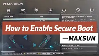 Enable Secure Boot for Hoengager Gaming PC certain models, contact Hoengager for more info