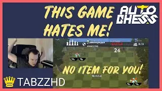 This Game HATES ME! NO ITEM LUCK game by TABZZ Smurf Auto Chess