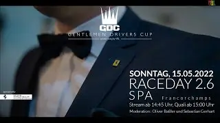 Gentlemen Drivers Cup by Virtual Racing Lounge | GDC Raceday 2.6 | SPA Francorchamps