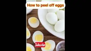 Peel Off Eggs with Easy Tip | Children Can Peel Off Eggs | Quick Tip By food funfrolic