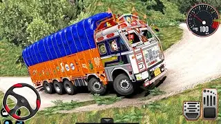 Indian Cargo Truck Ashok Lorry Driving - Real Indian Truck Simulator 3D Android Gameplay