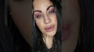 #eyes #lips #makeup #wantme #followformore #blueeyes #brunnette #piercings #teeth