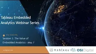 Webinar Presentation: Discovering the Value of Embedded Analytics