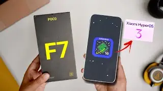 POCO F7 Android 16 Hyper OS 3 Update Size & Features  🔥🔥🔥 #poco #pocof7 
