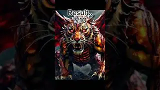 fusion of Tiger and Dragon DNA🧬🤔 #fusion #ai #imagination #aiart #lab