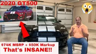 New Ford Mustang GT500 Pricing - $50k Markups - Garage Talk Ep. 6