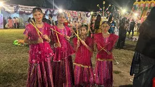 Garba Dance Performance by Dancing Star group￼ ✨💗 #garba #folkdance 