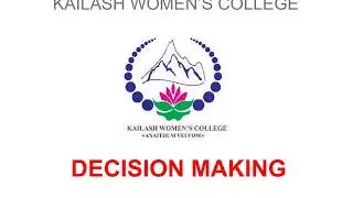 Decision Making || Logical Reasoning || Part I