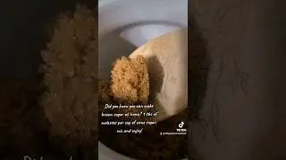 #diy #fyp#homemade#brownsugar#blackstrapmolasses#molasses#canesugar#darkbrownsugar #mixer#homestead