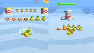 Fruit Rush | All' Levels gameplay walkthrough games Lvls 1(Android, ios) #shorts