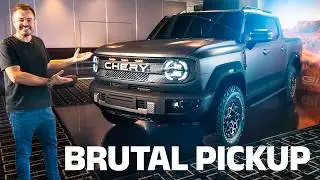 Покойся с миром, Ford Ranger? Компания Chery готовит к выпуску новый гибридный пикап грузоподъемн...